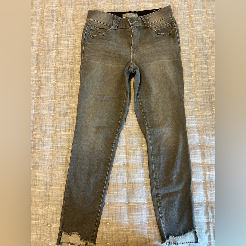 Wit & Wisdom Gray Skinny Jeans